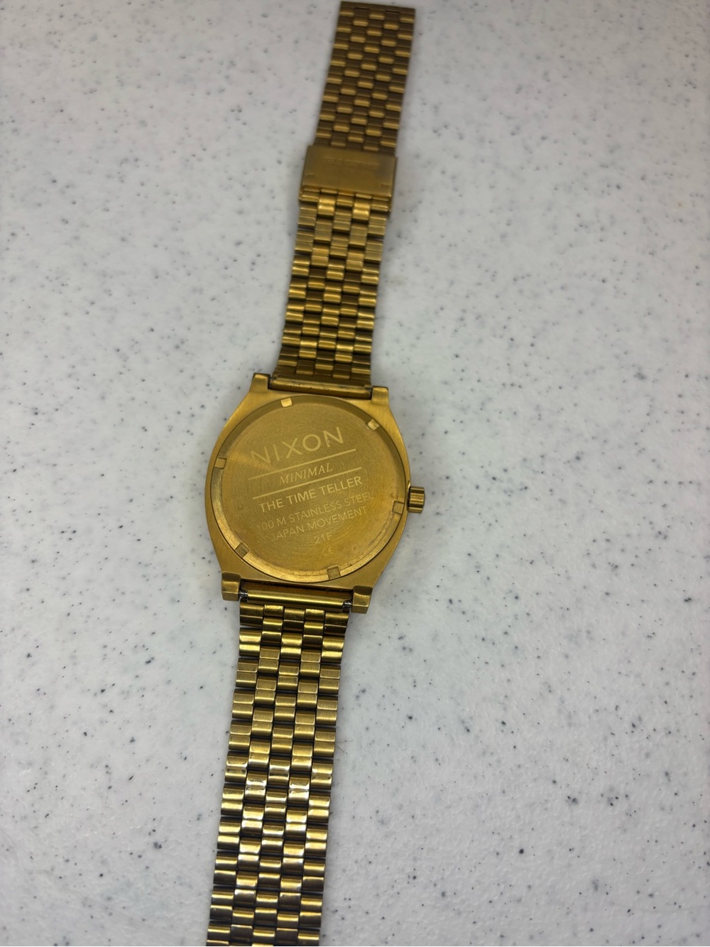 Nixon Gold-Tone Men's Bracelet Watch - Picture 4 of 4